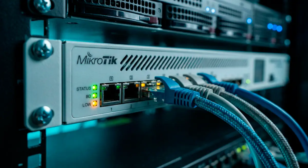 Configuraci&oacute;n MikroTik y Redes con cableado estructurado profesional en Lima